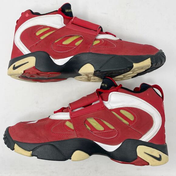 Nike Red White Gold Diamond Turf II Size 11.5 49ers *READ* - Picture 12 of 12